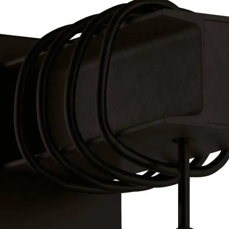 EGLO Townshend 6 Wandlamp - E27 - 19 cm - Zwart