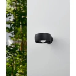 EGLO Treviolo 1 Wandlamp - LED - 16 cm - Zwart