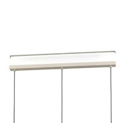EGLO Valdiola Hanglamp - E27 - 93 cm - Beige/Goud - Staal