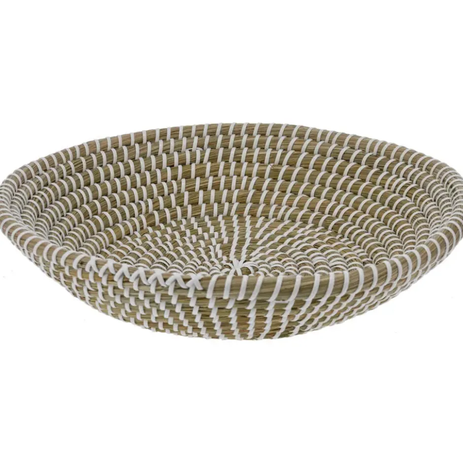 EH Fruitschaal Rattan - gevlochten riet - D30 x H6 cm - fruitmand