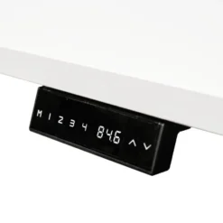 Elektrisch verstelbaar bureau - 140x80 cm - Dual motor - Wit