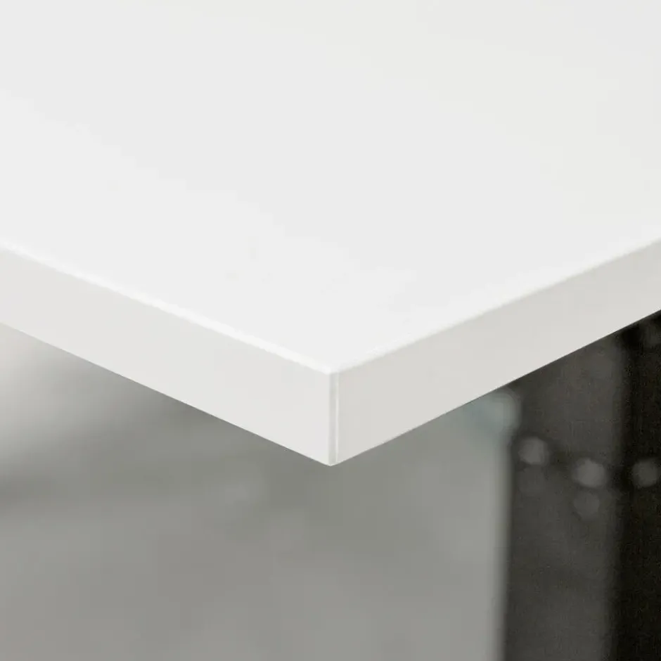 Elektrisch verstelbaar bureau - 140x80 cm - Dual motor - Wit