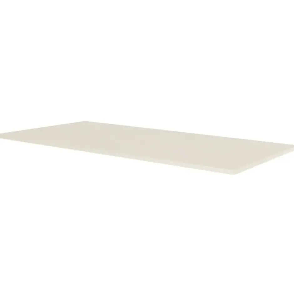 Elektrisch verstelbaar bureau - 160x80 cm - Single motor - Wit / Licht eiken