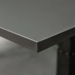 Elektrisch verstelbaar bureau - 180x80 cm - Single motor - Zwart / Antraciet