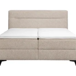 Elektrisch verstelbare boxspring Bergen 6-delig - donkerbruin - 160x210 cm