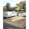 Elle Decoration Buitenkleed Gemini Dubbelzijdig Geel - 200x290 CM