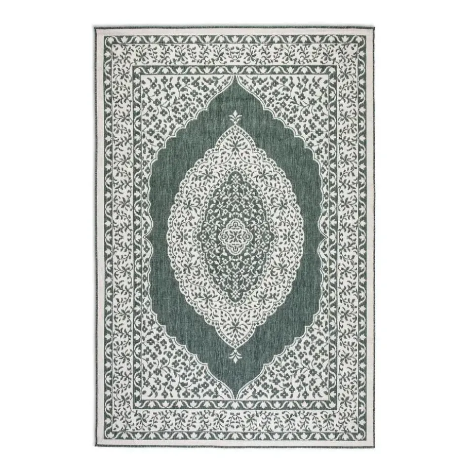 Elle Decoration Buitenkleed Gemini Dubbelzijdig Groen - 120x170 CM