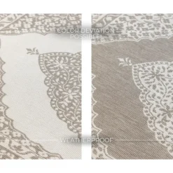 Elle Decoration Buitenkleed Gemini Dubbelzijdig Linnen - 200x290 CM