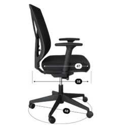 Ergonomische bureaustoel ProjectPLUS - Voldoet aan NEN-EN 1335 norm