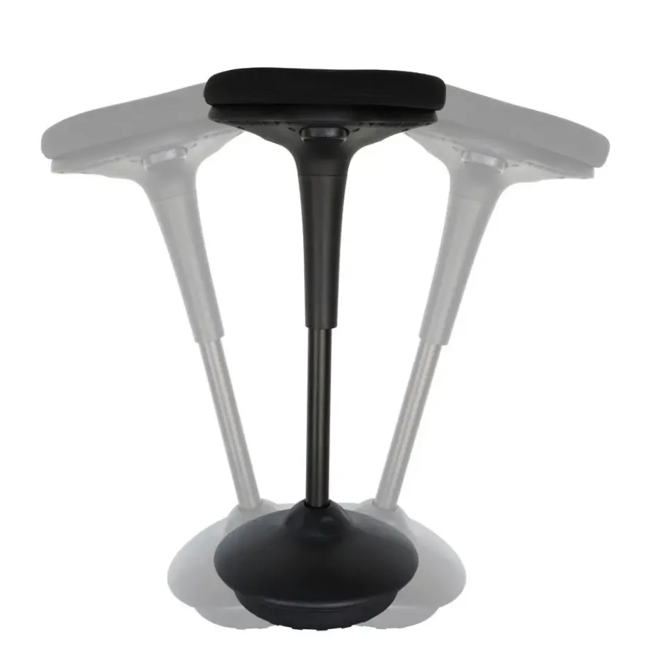 Ergonomische zit-sta kruk / wiebelkruk Base - Zwart