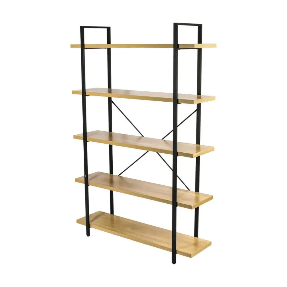 ERRO Boekenrek - 5 planken - 120x33x178