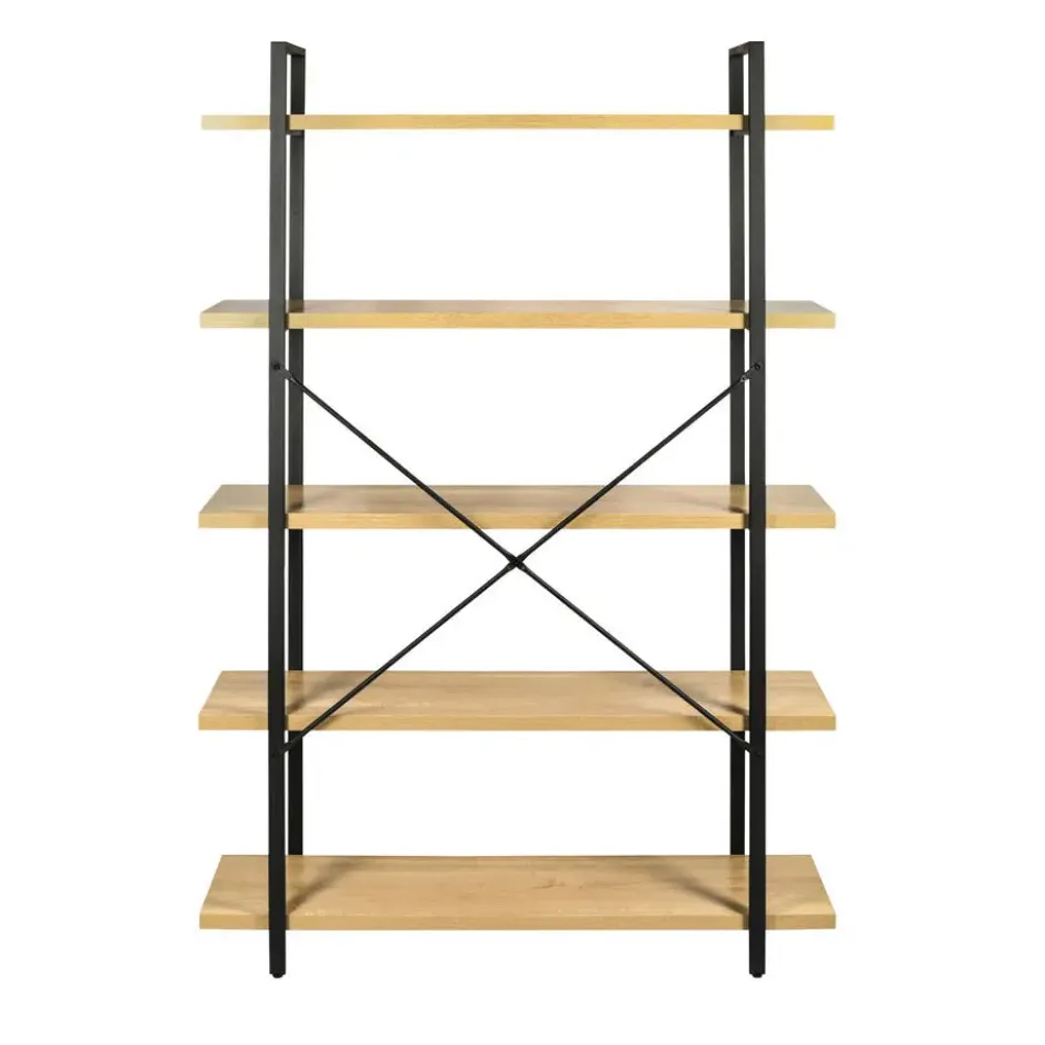 ERRO Boekenrek - 5 planken - 120x33x178