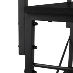 ERRO Keukenrek - opbergrek keuken - 90x40x132cm - zwart
