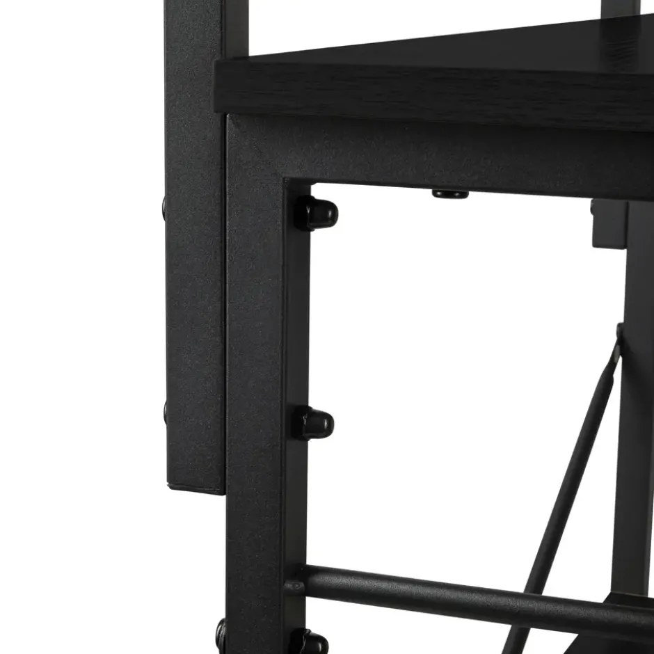 ERRO Keukenrek - opbergrek keuken - 90x40x132cm - zwart