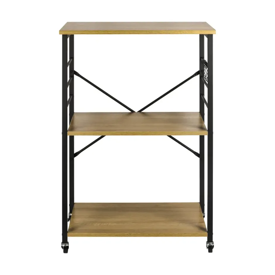 ERRO Serveerwagen - keukentrolley - 60x40x89 cm