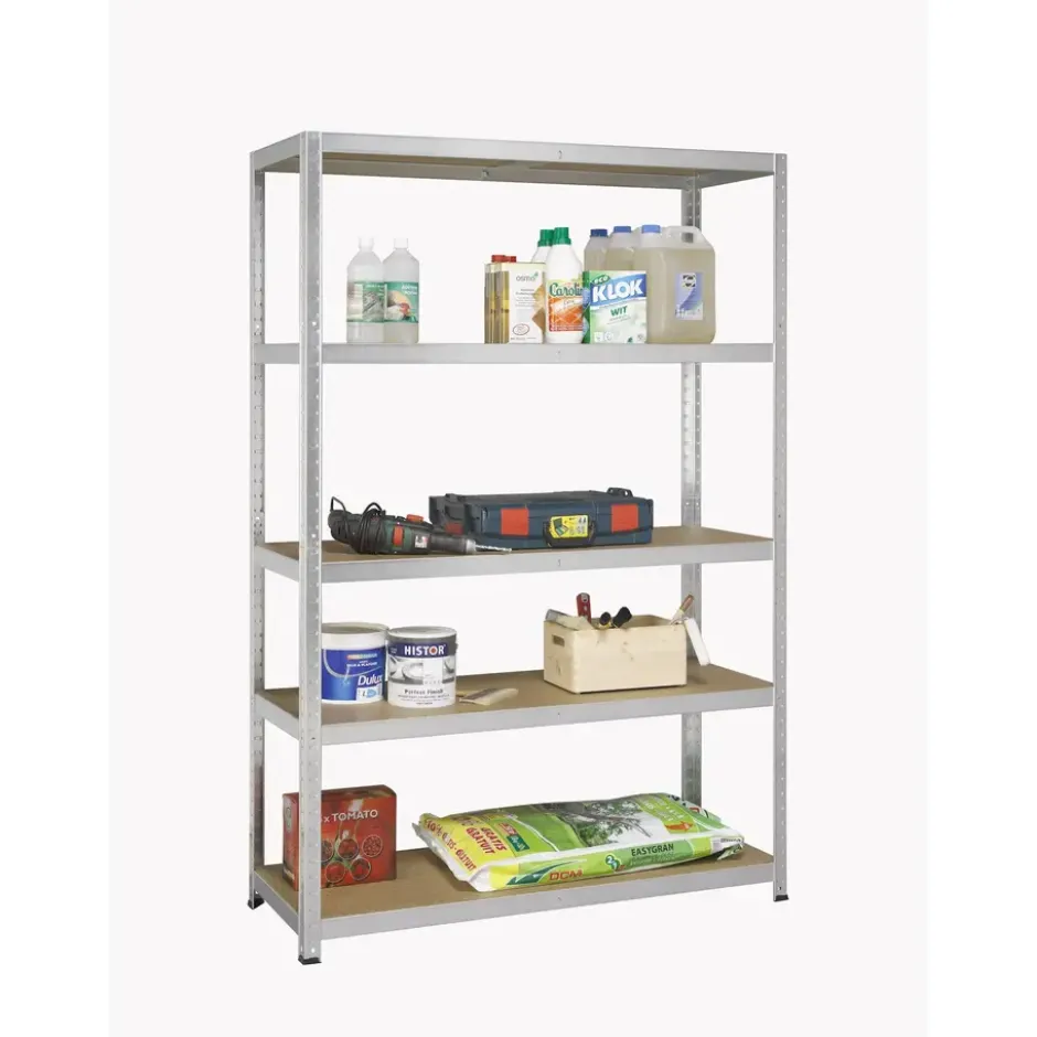 ERRO Stellingkast 120cm breed - Metalen opbergrek - 176x120x40