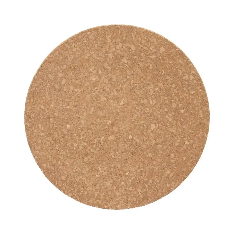 Esschert Design plantenpot onderzetter - kurk - D25 x 1 cm