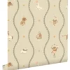 ESTAhome behang circus figuren groen - 50 x 900 cm