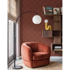 ESTAhome behang 3D-motief roodbruin - 53 x 1005 cm