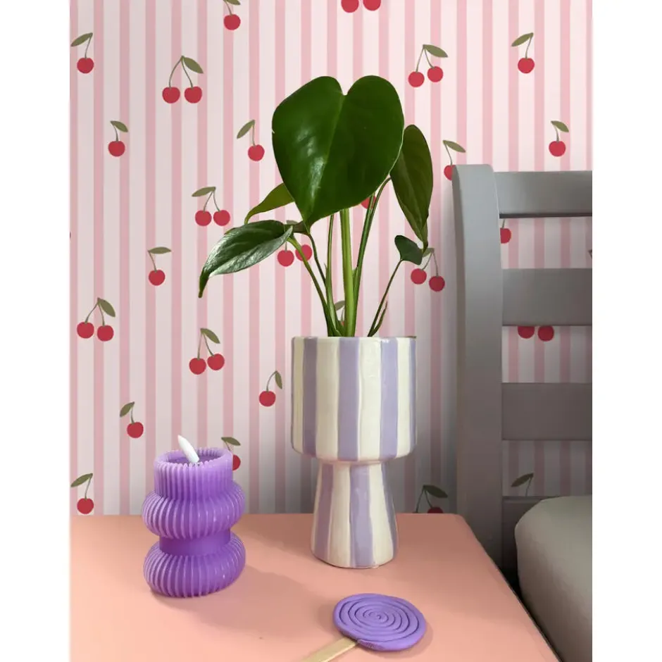 ESTAhome behang kersen roze - 50 x 900 cm