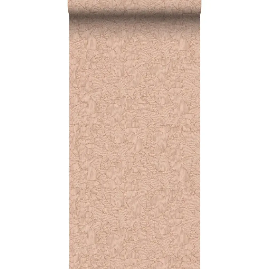 ESTAhome behang koraal licht terracotta - 50 x 900 cm