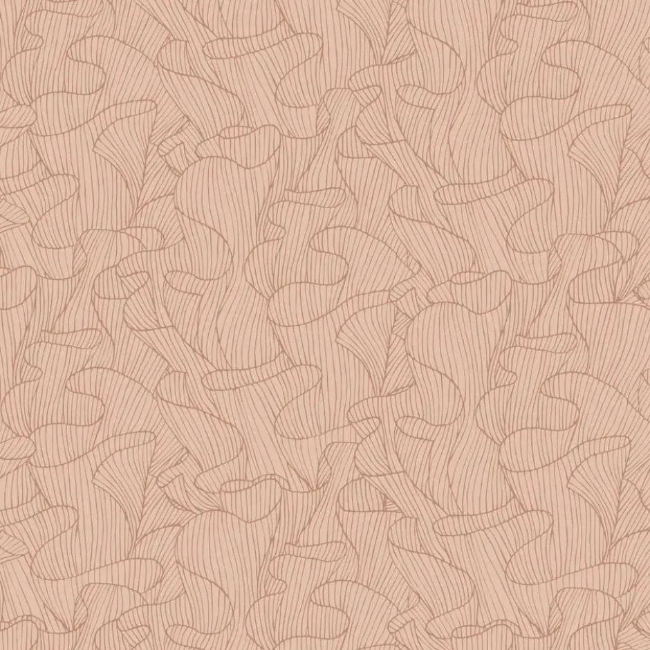 ESTAhome behang koraal licht terracotta - 50 x 900 cm