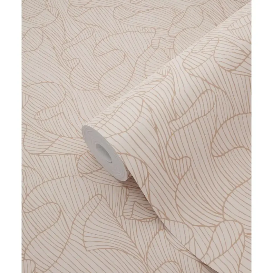 ESTAhome behang koraal terracotta roze - 50 x 900 cm