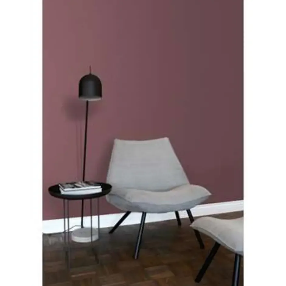 ESTAhome behang - linnenstructuur - bordeaux rood - 0.53 x 10.05 m