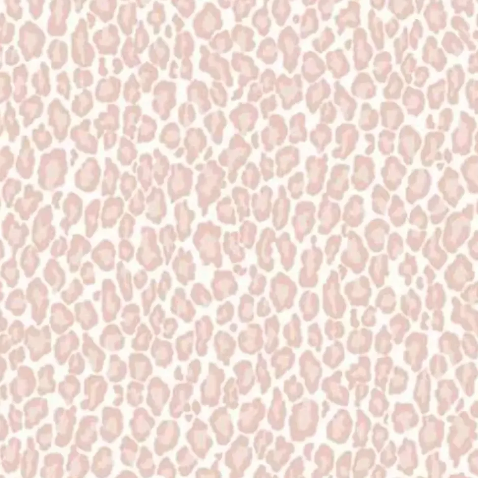 ESTAhome behang - panterprint - zacht roze - 0.53 x 10.05 m