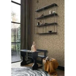 ESTAhome behang - panterprint - bruin - 0.53 x 10.05 m