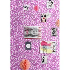 ESTAhome behang - panters - roze - 53 cm x 10,05 m