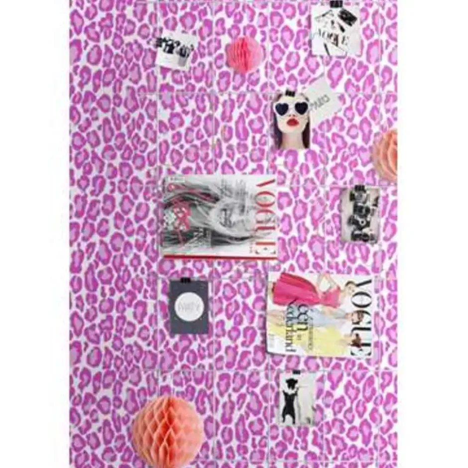 ESTAhome behang - panters - roze - 53 cm x 10,05 m