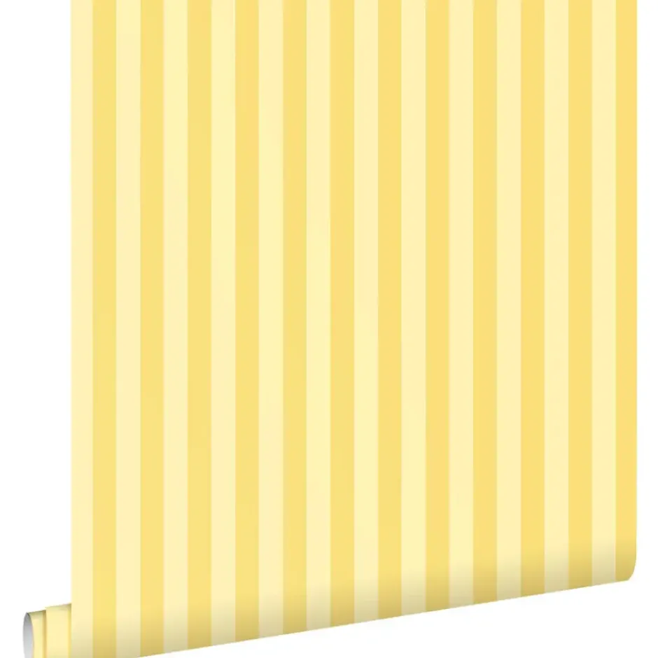 ESTAhome behang strepen geel - 50 x 900 cm