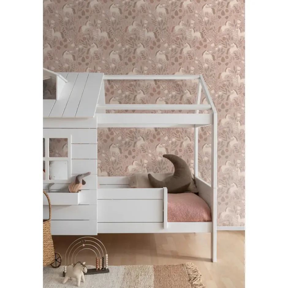 ESTAhome behang unicorns oudroze - 53 x 1005 cm