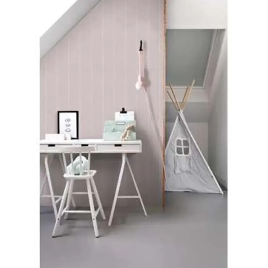 ESTAhome behang - visgraat-motief - oudroze - 0.53 x 10.05 m