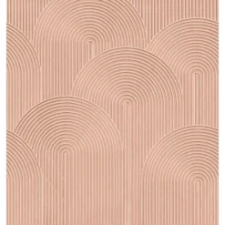 ESTAhome fotobehang 3D-motief terracotta roze - 250 x 279 cm