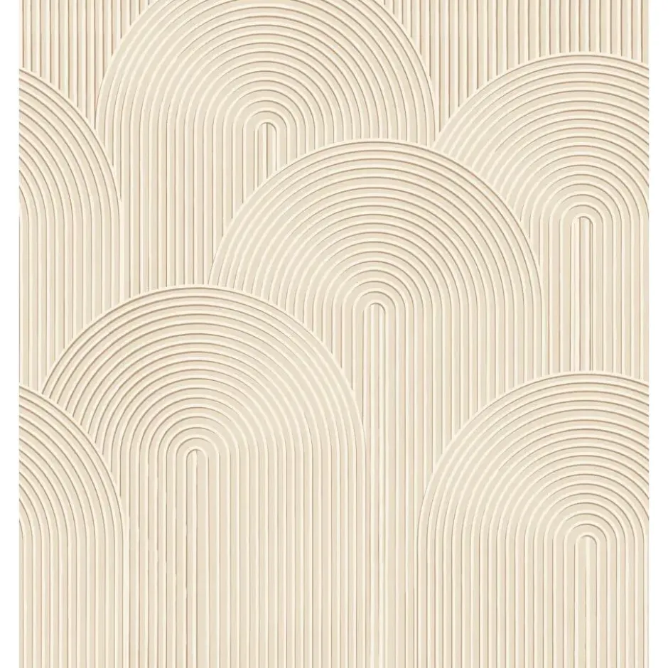 ESTAhome fotobehang 3D-motief lichtbeige - 250 x 279 cm