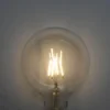 E27 3-staps dimbaar LED spiraal filament G125 4W 450 lm 3000K