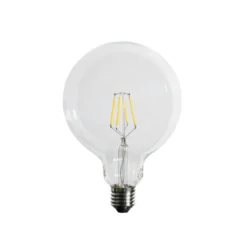 E27 3-staps dimbaar LED spiraal filament G125 4W 450 lm 3000K