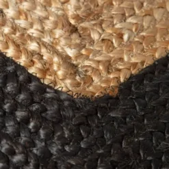 Eva Interieur Vloerkleed Jute - Naturel/Antraciet - 190x290
