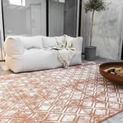Eva Interior Buitenkleed Roest Frost - 340 x 240 cm