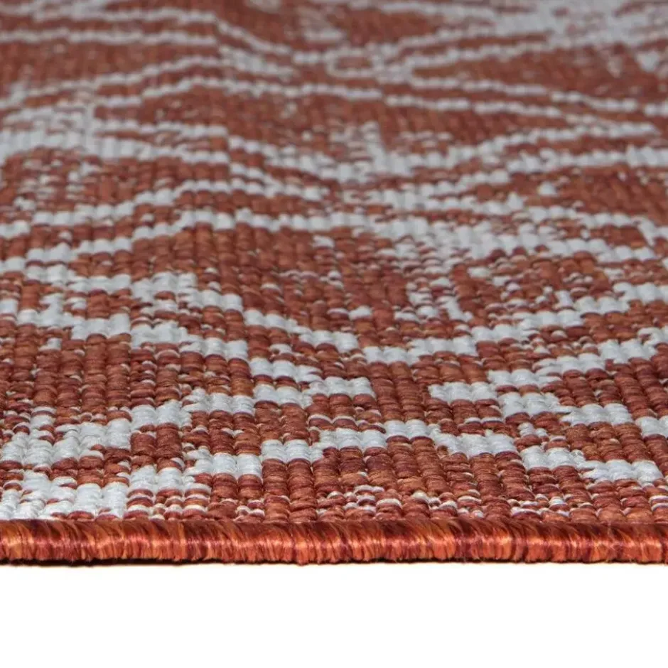 Eva Interior Buitenkleed Rond Frost - Roest - dubbelzijdig 200cm