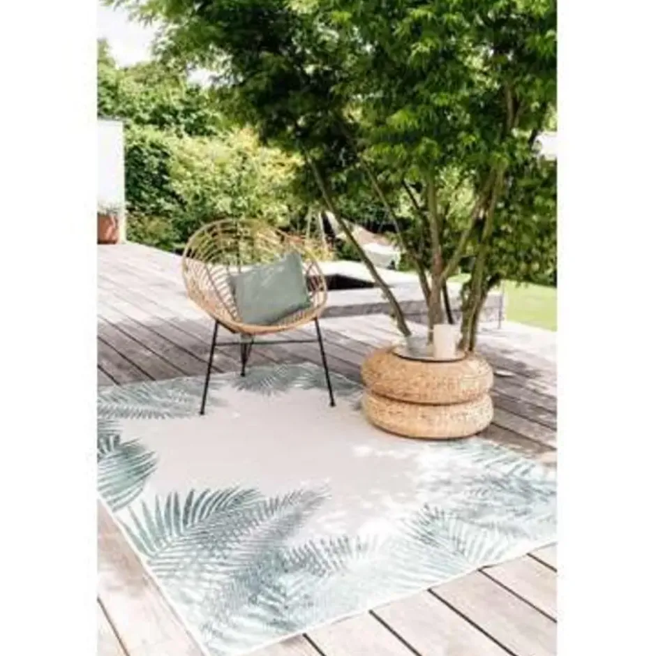 Eva Interior Buiten vloerkleed - Leaf - Groen - 200x290 cm