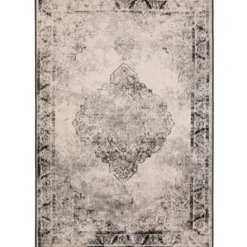 Eva Interior Buiten vloerkleed - Sage- Zwart - 200x290 cm