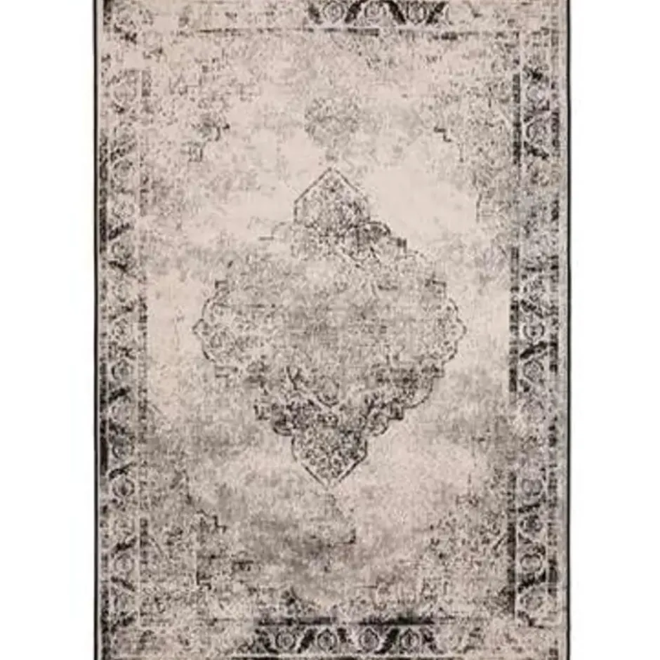 Eva Interior Buiten vloerkleed - Sage- Zwart - 200x290 cm
