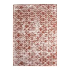 Eva Interior Buiten vloerkleed - Frost - Roest/Wit - 200x290 cm