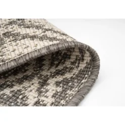 Eva Interior Buiten vloerkleed - Frost - Grijs/Wit- 200x290 cm