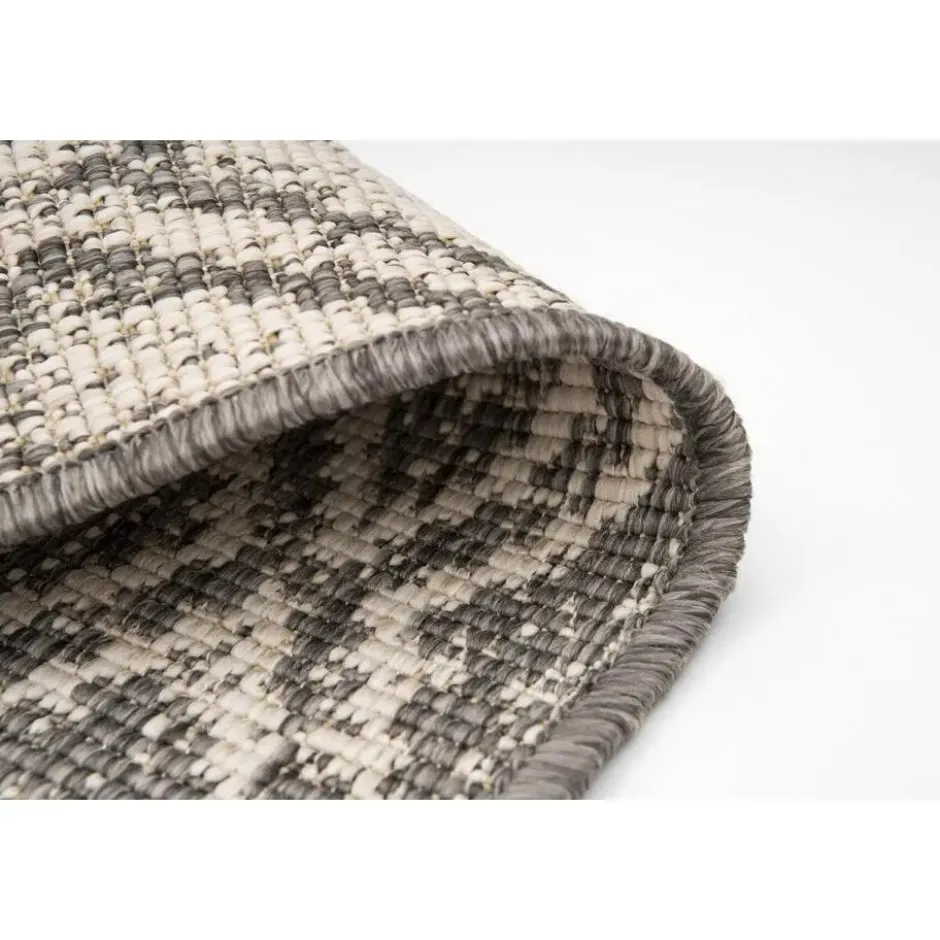 Eva Interior Buiten vloerkleed - Frost - Grijs/Wit- 200x290 cm