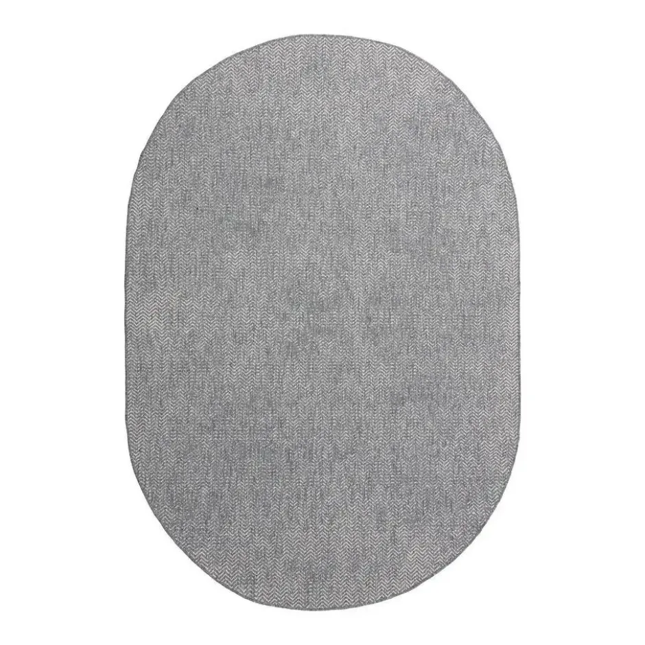 EVA Interior ovaal buitenkleed Dahl Grijs - 230 x 160 cm