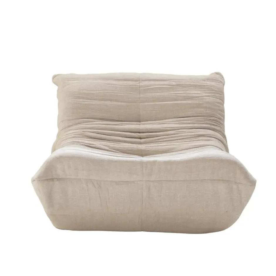 Fauteuil Beige Stof - 87x97x69cm - Bear